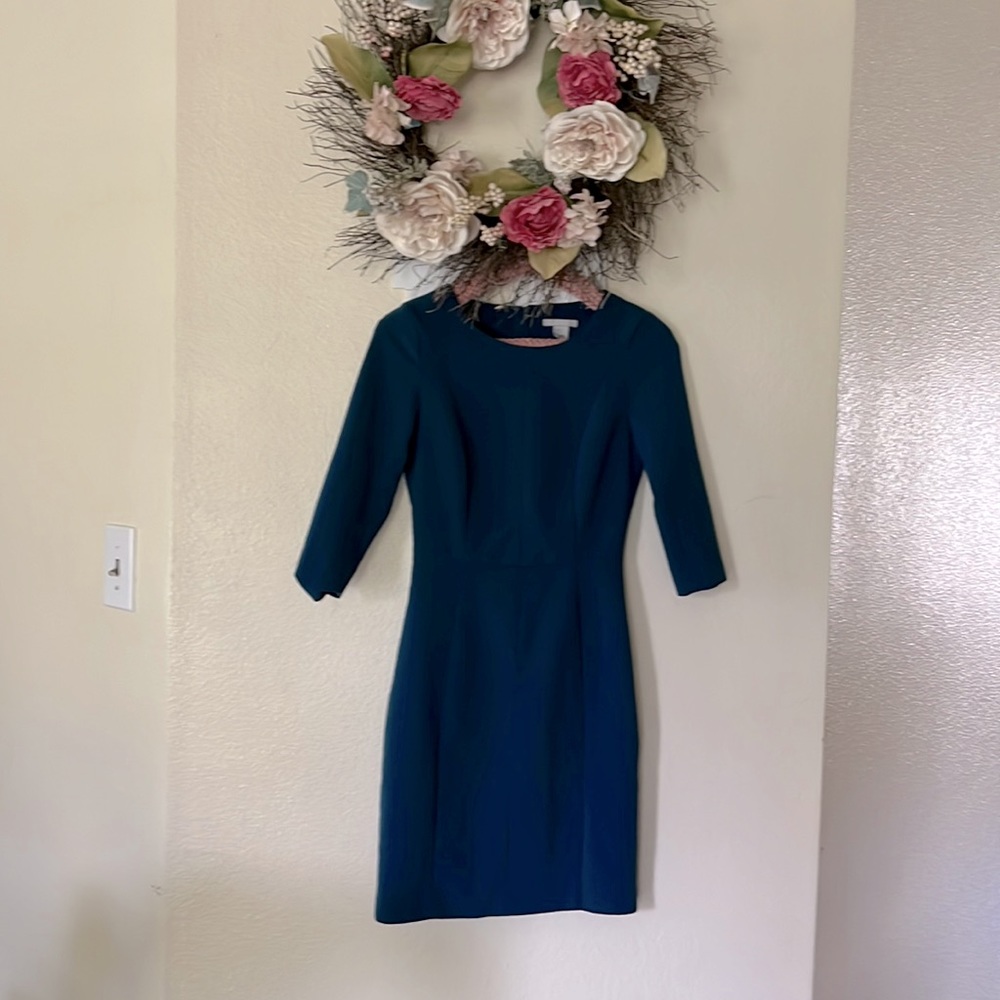 H&M Teal dress